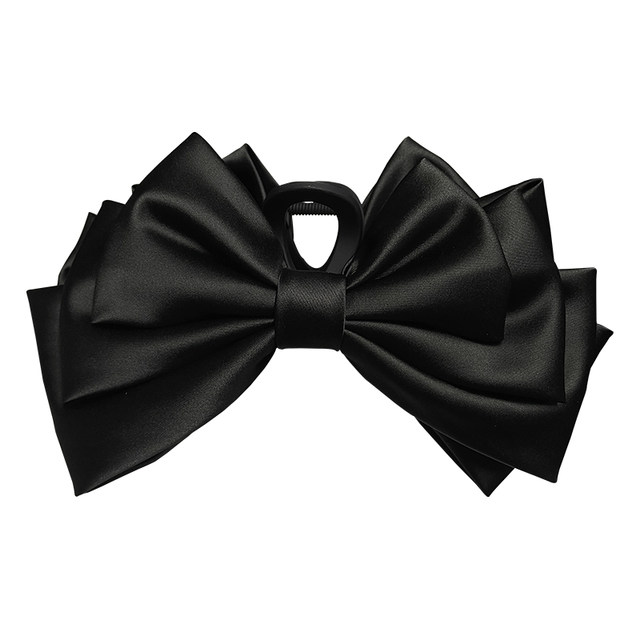 Extra large hair clip with bow hairpin headgear shark clip hairpin hair grab new style hair clip for women with large hair volume