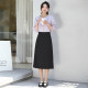 Small suit skirt for women 2025 new high-waist commuting professional temperament work a line mid-length straight tube