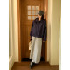 NAZ large size natural pattern grass ramie spring embroidery lazy style jacket fat mm casual slim short jacket
