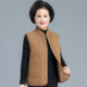 Mom's autumn and winter vest, pure cotton, grandma's clothing, middle-aged and elderly tops, waistcoat jackets, cotton-padded loose-fitting styles