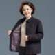 Mom's cotton jacket, old lady autumn clothes, women's corduroy small cotton coat 2025 autumn and winter style middle-aged and elderly thin cotton top