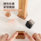 Silent chair foot covers stool foot pads silicone thickened wear-resistant non-slip table and chair table leg spacers dining chair leg protective covers