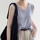 Women's Tennis Line Sling Vest for Women's Summer Outer and Inner Outer 2025 New Loose Sleeveless Knitted Base Top