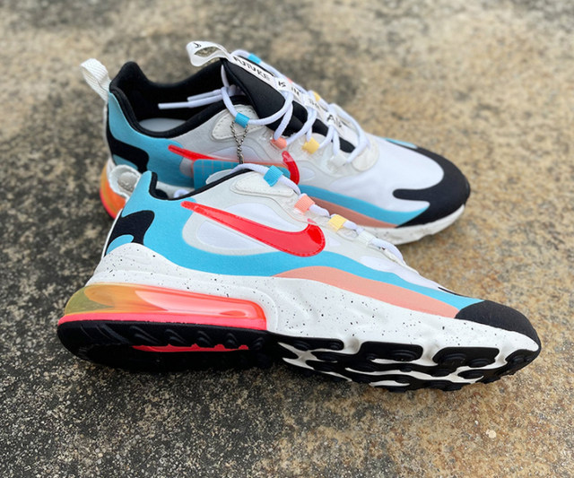 Nike Air Max 270 Rainbow Air Cushion Running Shoes DB5938 DA2610-161 DD8498