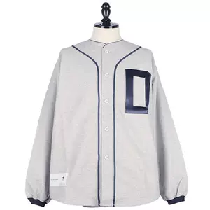 グレイ系,XL(LL)人気商品DESCENDANT 2022SS BLEEK BASEBALL SHIRT ...