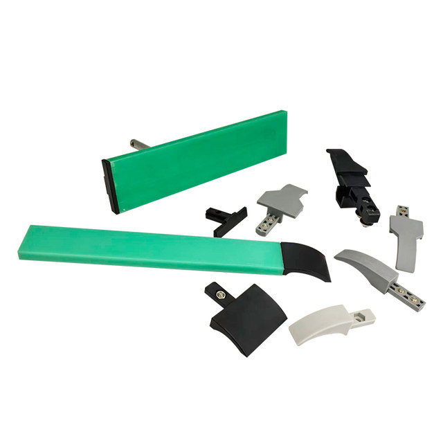 Large, medium C guardrail Nylon -end covering head drive head drive head transmission chain accessories anti -scratch plastic block black transition head cover