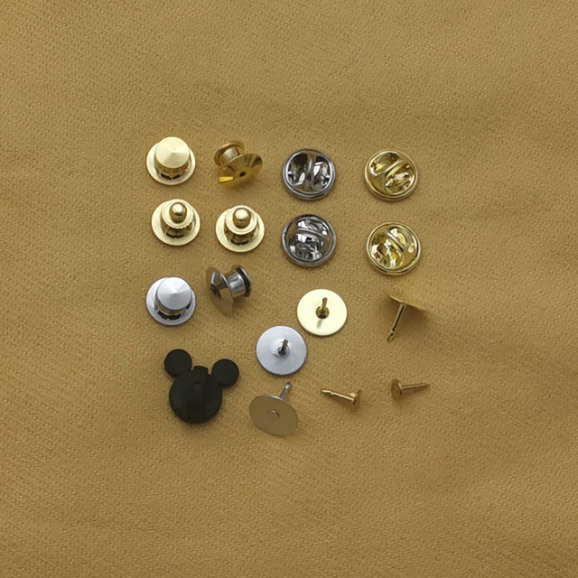 Brooch Spare Back Button Universal Small Brooch Badge Butterfly Buckle Spur Needle Handmade Badge Jewelry Accessories Material