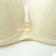 Yilanfen girl underwear soft steel ring gathering fixed student bra middle mold cup with large size summer white 1405