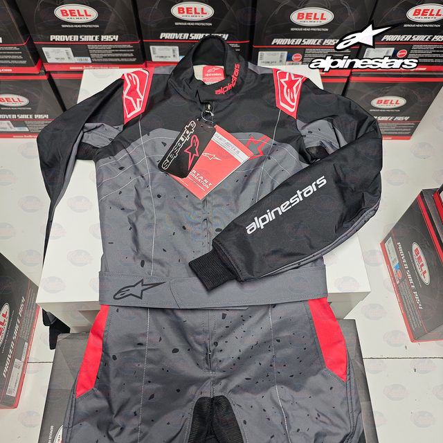 2025 A-Star Kart Racing Suit Alpinestars KMX9 Graphic V3 FIA8877 Certification