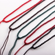 Necklace rope, high-end jade pendant pendant lanyard, gold jade jade red rope adjustable hand-woven rope, male and female