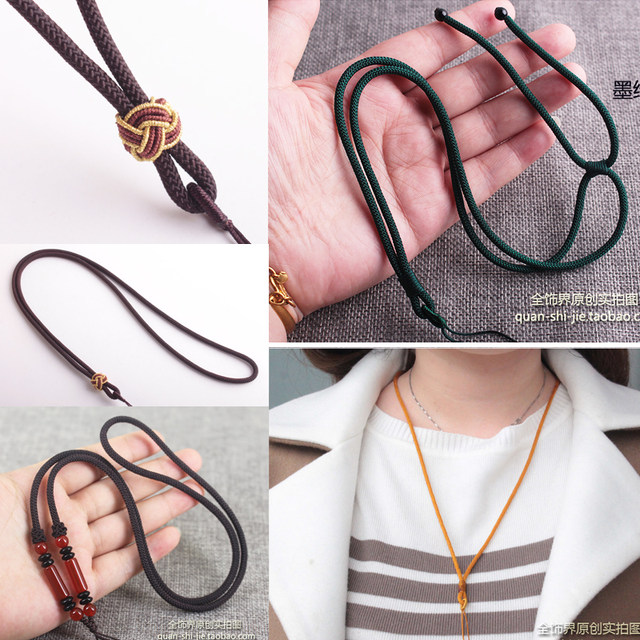 Thick wire for bracelets and necklaces, 3 4mm fine-grained tightly braided rope, semi-finished wire for DIY hand toy ropes