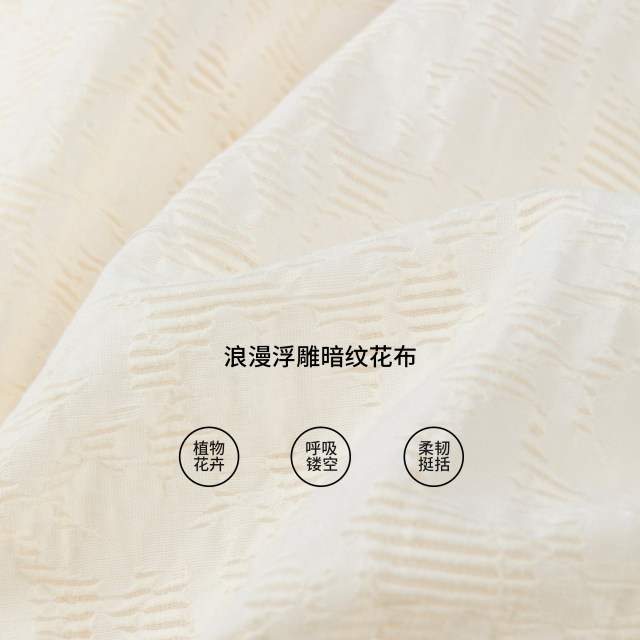 
The same style light people puff sleeve dress for women in the shopping mall, women's summer loose temperament square collar short-sleeved skirt BDR2LD1071