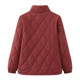 Plus velvet and thickened mother's cotton coat autumn and winter new casual loose cotton jacket middle-aged and elderly fashion warm cotton coat