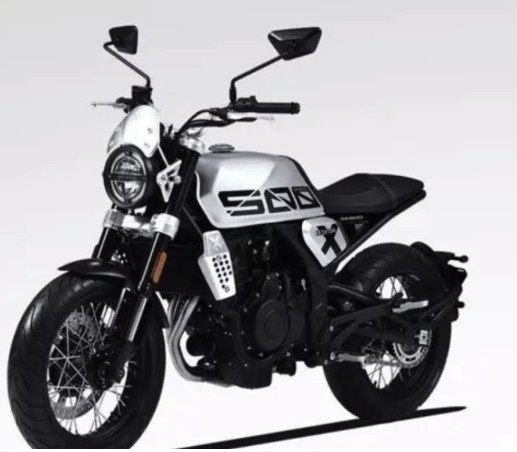 Motorcycle retro high gold GK500 modified handlebars with higher code handlebars with increased code aluminum alloy accessories high gold 500