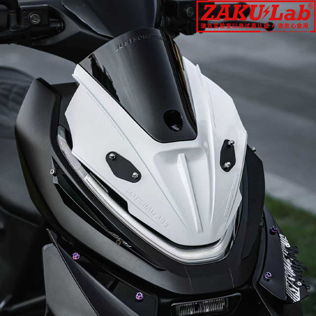 
Genuine JUSTSOMETHING extremely nuclear AE4 electric motorcycle AE5 electric self-electric motorcycle 2.0 grazing light deflector front cover windshield