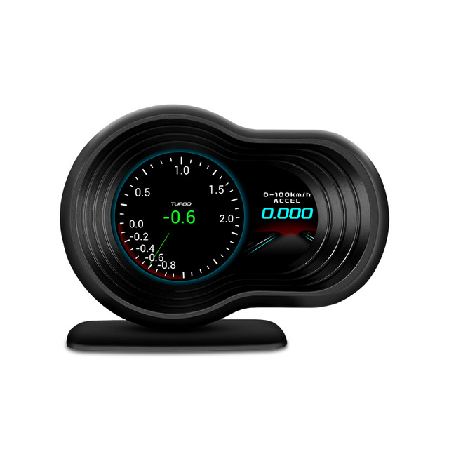 Automotive OBD multi-function instrument modification vehicle speed turbo meter speed meter oil temperature meter water temperature meter display universal