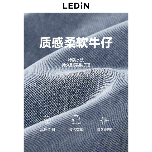 Lecho polo necklace short-sleeved denim shirt for women in summer new irregular design chic top