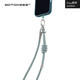 Motoness mobile phone lanyard, hanging neck, cross-body, carryable, retractable and adjustable strap, multi-functional double buckle shoulder strap, strong