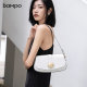 BAMPO/Banpo original design underarms bag counter high -end layer cowhide niche saddle shoulder mesengers women
