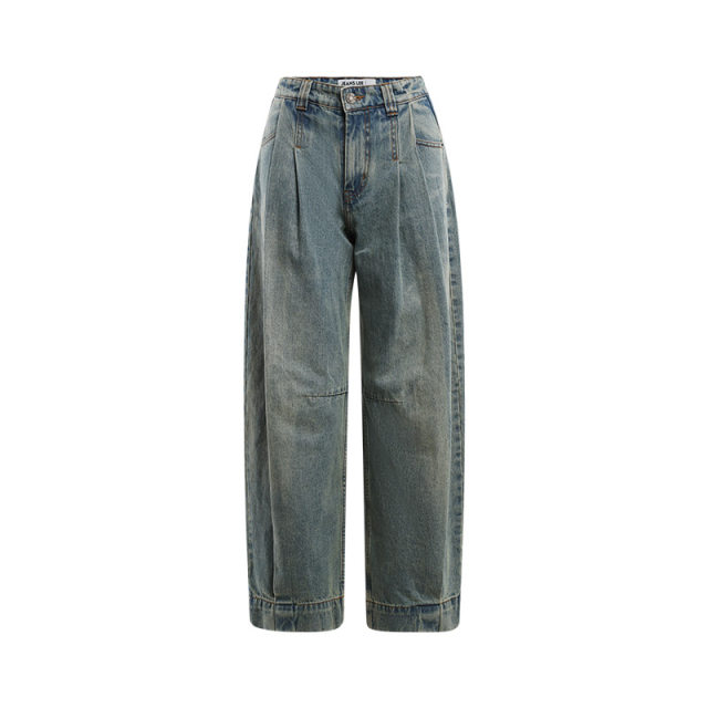 JEANS LEE Spring New Women's Cotton Casual Loose Wide Legs Lanterns Jeans Intime Department Store