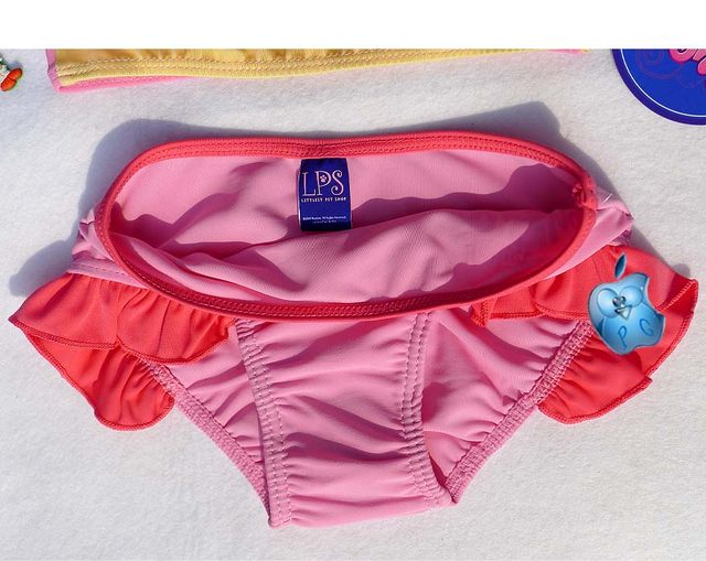 New foreign trade children's swimsuits for girls split triangle swimsuits for children and baby bikini cute swimsuits