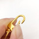 5 rotating dog buckle door buckle bag buckle DIY accessories accessories waist hanging small buckle slingshot buckle key chain ring