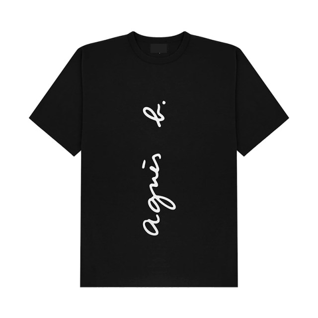 AB classic letter logo printing heavy cotton T -shirt women large size round neck casual simple neutral shirt summer tee