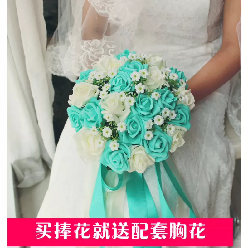 结婚手捧花真花 新人首单立减十元 22年1月 淘宝海外