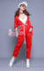 Chinese style dance performance jazz dance KPOP women's group played hip -hop street dance red conjoined work pants
