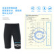 AquaPlay children's swimming trunks for boys and girls split sun protection quick-drying five-point pants for medium-sized children's quick-drying swimming snorkeling pants