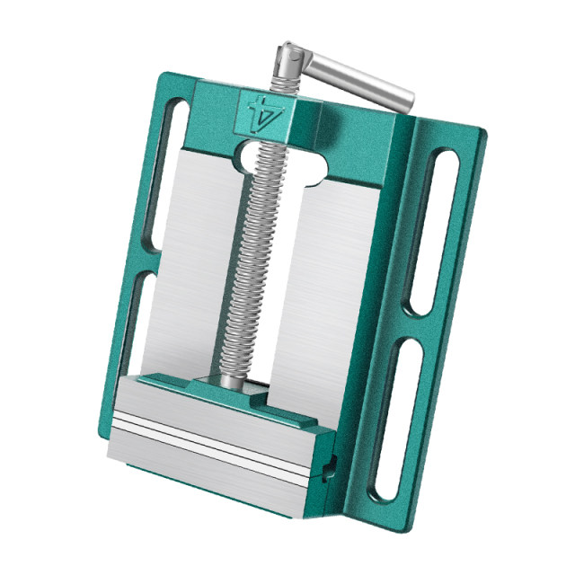 Precision American flat-mouth pliers small vise table tiger fixed table vise table drill drill drilling machine fixture clamping table home work