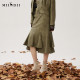 Answer to the fishtail skirt in autumn new product retro commuter style irregular wavy hem skirt 243MB1091