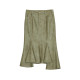 Answer to the fishtail skirt in autumn new product retro commuter style irregular wavy hem skirt 243MB1091