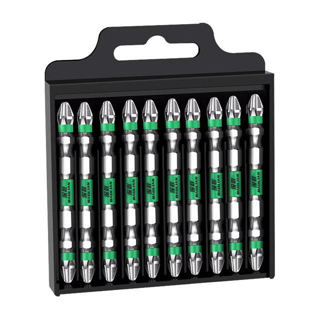 Batch head cross anti-slip strong magnetic ring high hardness electric screwdriver tool hexagonal set electric screwdriver wind screwdriver hand drill