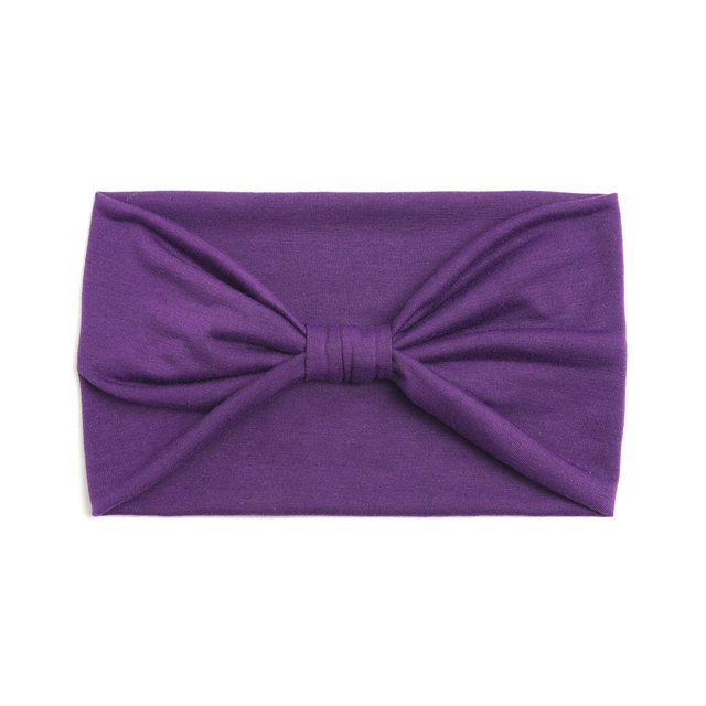 
Solid color elastic sports hairband running and anti-perspiration hairband solid color yoga headband wide version outdoor white hair accessories trend