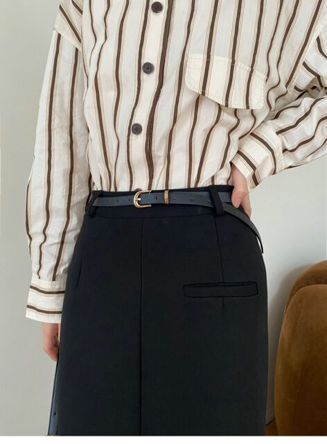 
Spring and summer black suit straight skirt temperament commuting high waist hip-packing one-step skirt long skirt long casual large size