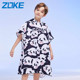 Zhouke Girls and Boys Five-point Triangle Swimming Boxer Panda Series Swimming Bottoms Competition Long Training Professional Swimming Suit