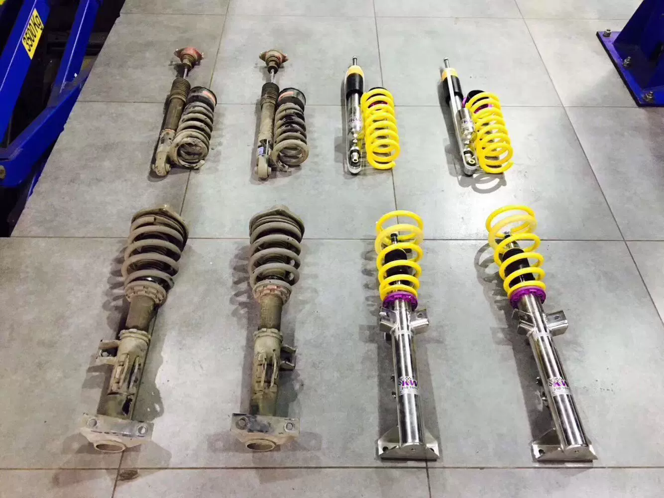 Kw V3 避震器奔驰c级w4 W5 C0 C260 C300 C43 Amg 减震