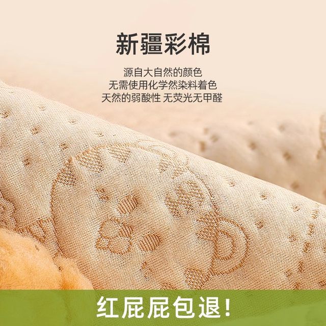 German diaper pad baby waterproof washable pure color cotton breathable large size diaper mattress baby kindergarten sheets