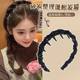 Princess of Paris hairband women's 2025 new daily high-end outer wear hairpin fluffy high skull headband headwear