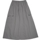 Stillyou retro all -out outdoor worker dress double pocket loose waist skirt women's thin A -shaped long skirt