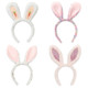 High-end rabbit ears hairband rabbit headdress cute princess rabbit face washing headband hair card adult children's hair accessories