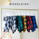 New summer original plaid irregular short skirt sports strap elastic A-line fake two-piece skirt