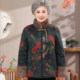 Elderly people's winter clothes, women's national style cotton clothes, mother's velvet thickened warm cotton clothes, grandma's clothes, cotton-padded jackets, old lady's tops