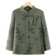 Seniors casual coat female grandma clothes old lady spring and autumn woolen 70-year-old mother spring top new style