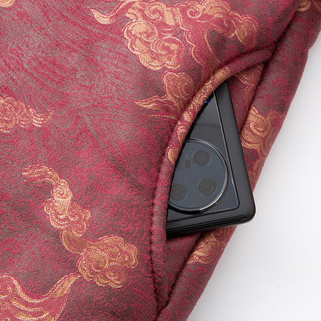 Elderly cotton clothes female mother winter clothes cotton coat coat short grandma cotton jacket fashionable 60-year-old 70-year-old old lady Tang suit
