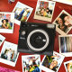 Fujifilm/Fuji instant camera instax SQ40 one-time imaging square SQ retro camera