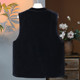 New Chinese style velvet and cotton vest jacket for women 2025 autumn and winter new national trend heavy industry embroidered stand collar top
