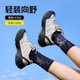 Camel sneakers 2025 autumn new women's outdoor hiking shoes breathable mesh height-enhancing casual shoes for women
