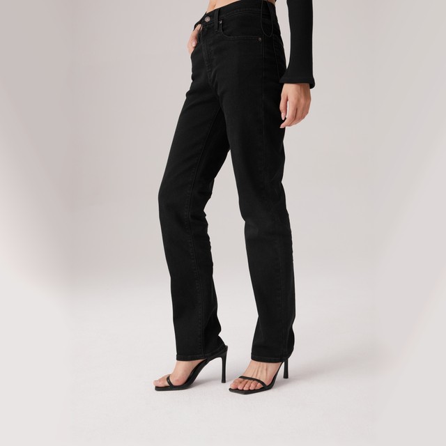 Levi's Women's 724 High Waist Slim Straight American Simple Retro Cleanfit Jeans